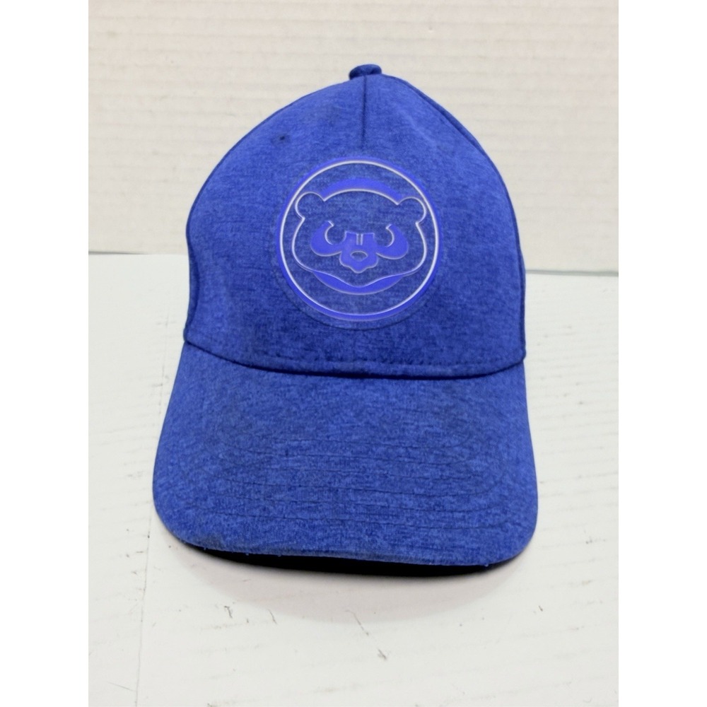New Era Chicago Cubs Youth 39THIRTY Blue Stretch Fit Hat MLB Cap Kids